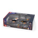 Burago 1:43 Oracle Redbull Racing Max Verstappen Champion 4 Car Set - #18-38092