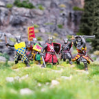 Victrix Medieval Warriors 28mm Scale Hard Plastic Medieval Foot Knights - VXM004