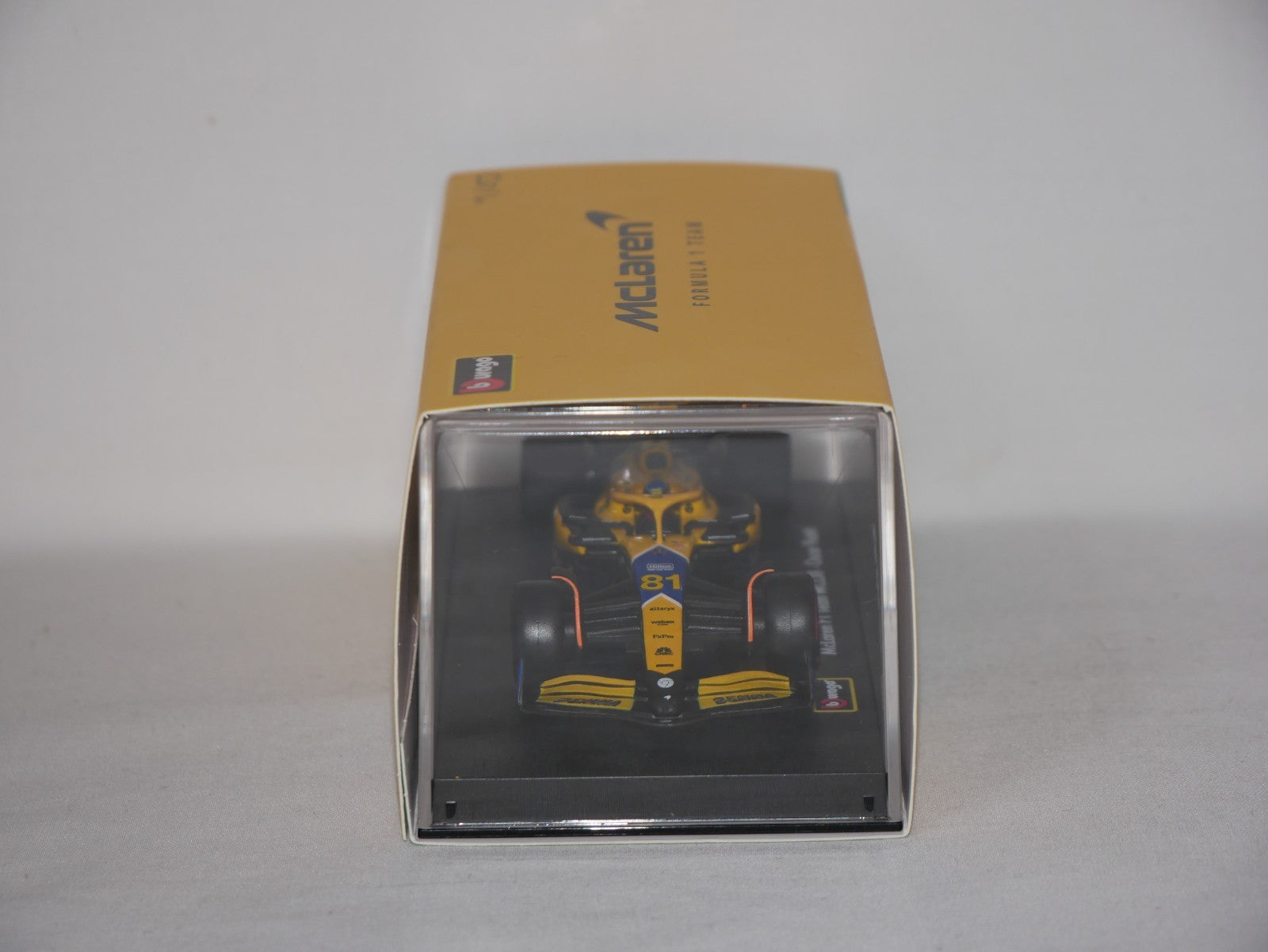 Burago 1:43 McLaren MCL38 Monaco Grand Prix 2024 No.81 Oscar Piastri #18-38215PS