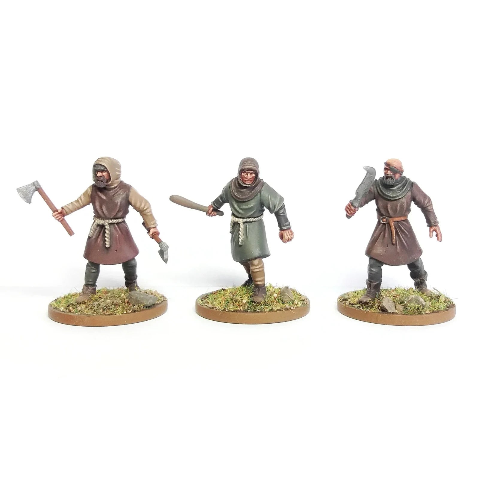 Wargames Atlantic The Barons' War 28mm Peasant Leavy (1100 - 1350) - WAAAC003