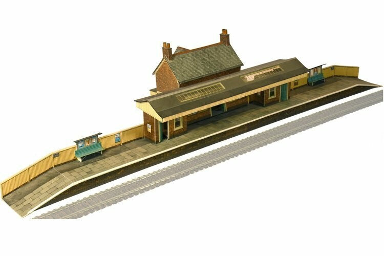 Superquick Kits 1:76 Scale Stone Station Platform Scaled For OO & HO - SQA1.1