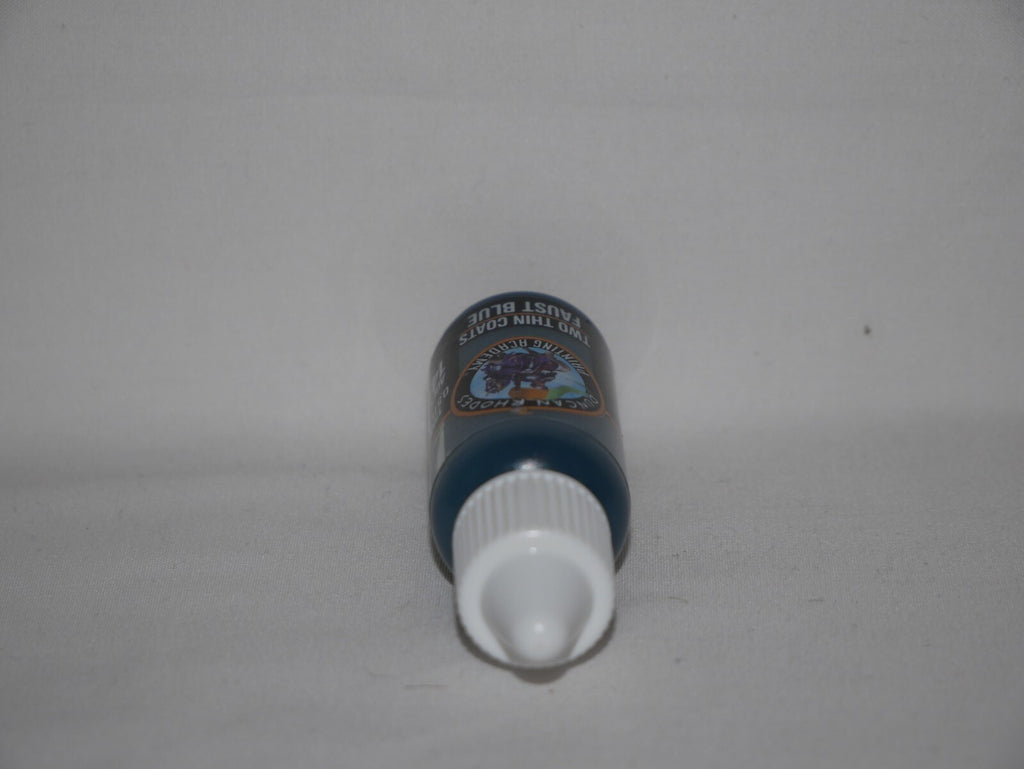 Duncan Rhodes Painting Academy Two Thin Coats Range Faust Blue 15ml Bottle 10145