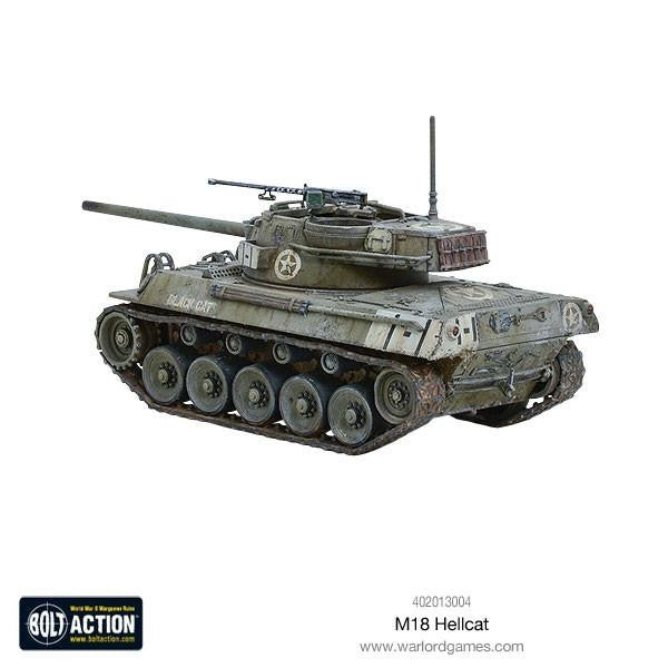 Warlord Games Bolt Action 1:56 Scale WW2 US M18 Hellcat Tank Destroyer 402013004