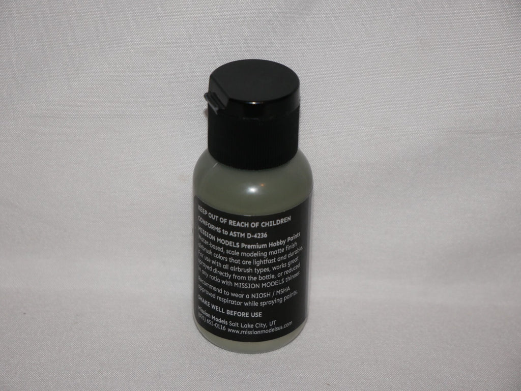 Mission Models Premium Hobby Paints Field Grey RLM 80 30ml Bottle (MMP - 046)