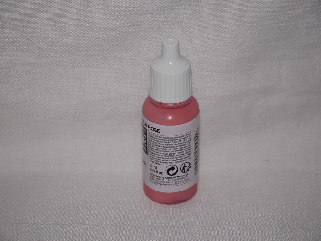 Vallejo Model Color Old Rose Acrylic 17ml/0.57 fl oz Dropper Bottle - 70.944