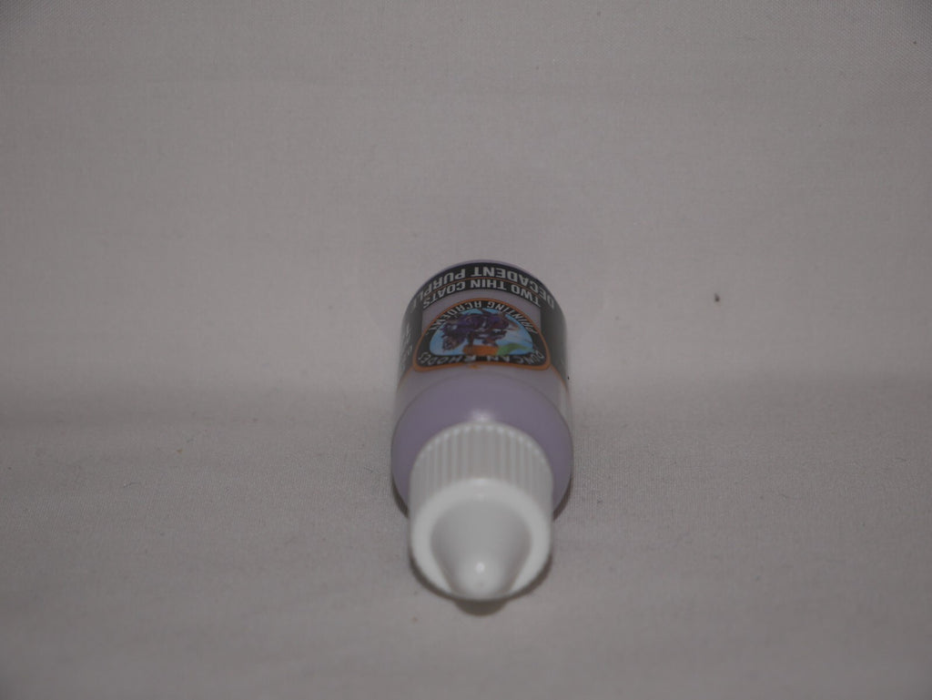Duncan Rhodes Painting Academy Two Thin Coats Decadent Purple 15ml Bottle 10153