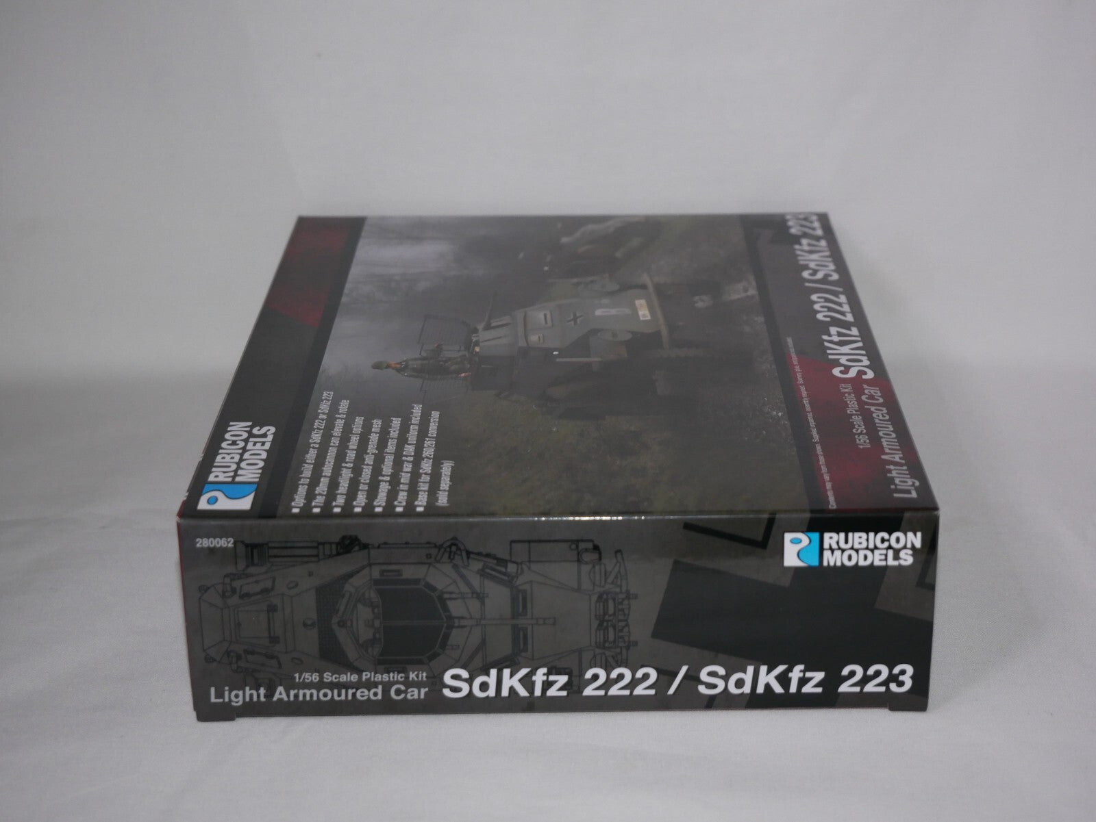 Rubicon Models 1:56 (28mm) Scale German SdKfz 222/223 Light Armoured Car 280062