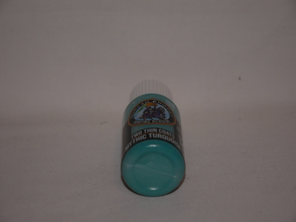 Duncan Rhodes Painting Academy Two Thin Coats Mythic Turquoise 15ml Bottle 10141
