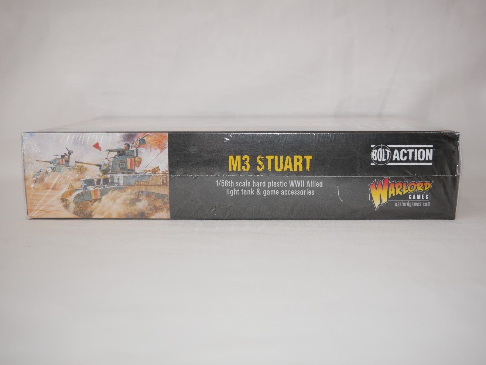 Warlord Games Bolt Action 1:56 Scale WWII M3 Stuart Light Tank Model - 402013002