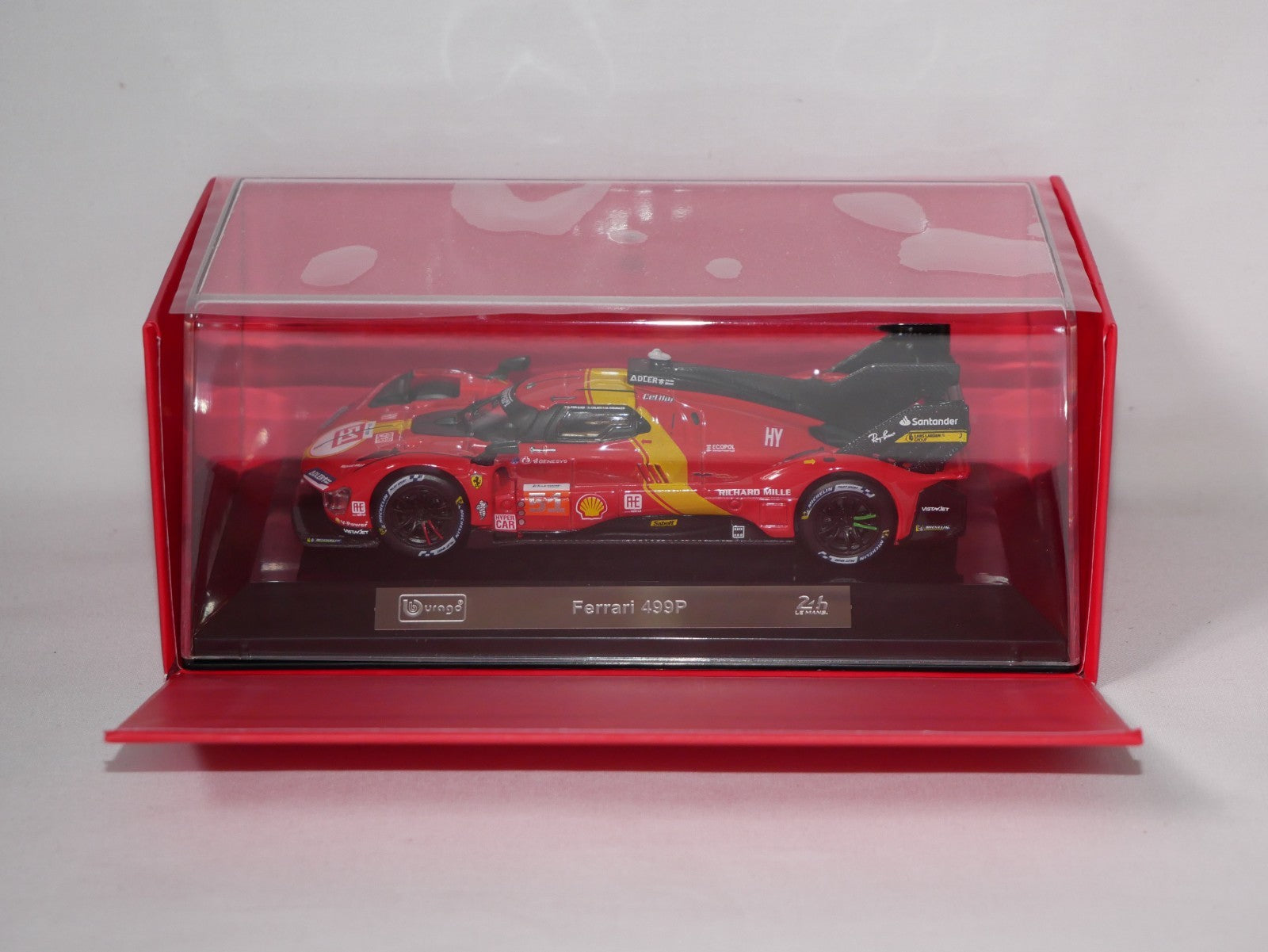 Burago 1:43 Ferrari Racing 499P Le Mans Hypercar 2023 AF Corse No.51 - #18-36312