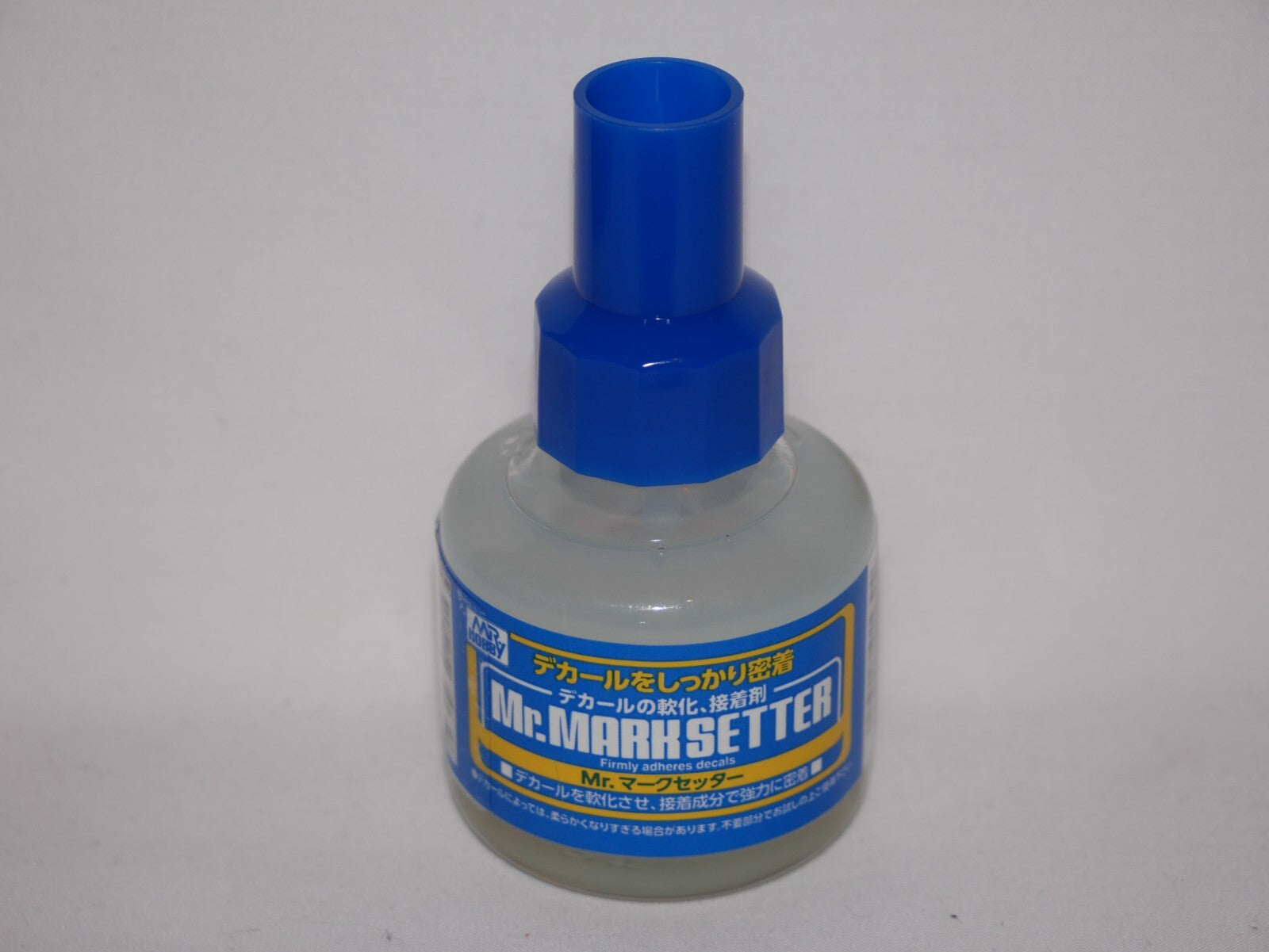 Mr Hobby Mr Mark Setter Brush On Decal Adhesive 40ml Glass Bottle - (MS-232)