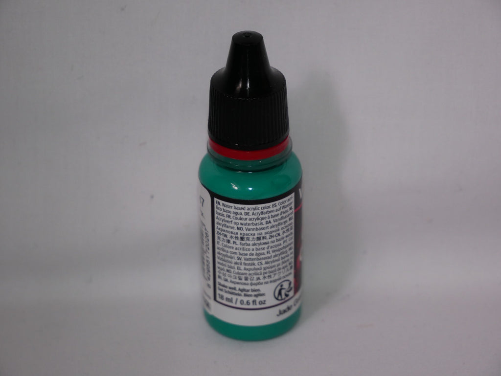 Vallejo Game Color Acrylic Range Jade Green 18ml/0.6 fl oz Dropper Bottle 72.026