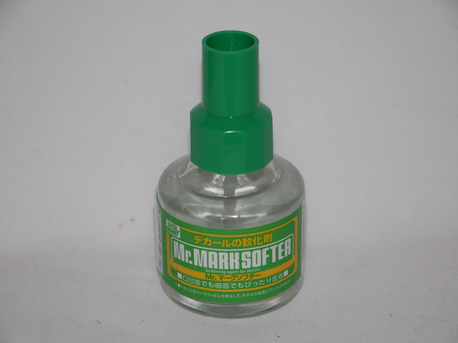 Mr Hobby Mr Mark Softer Brush On Decal Softener Solvent 40ml Glass Bottle MS-231