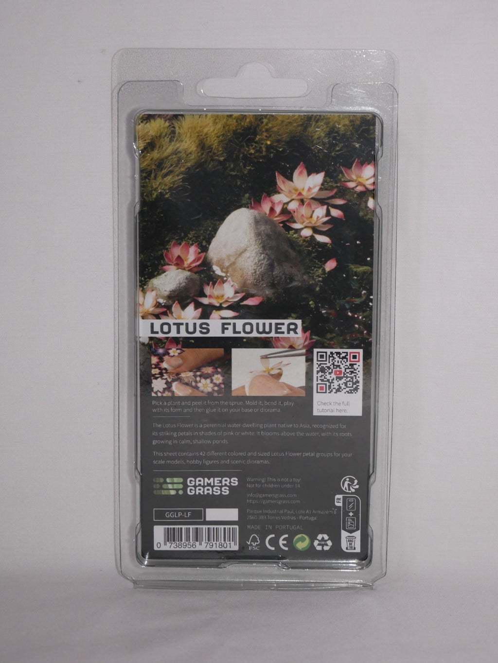 Gamers Grass Full Color Laser Cut Plants Lotus Flower (42) Per Pack - GGLP-LF