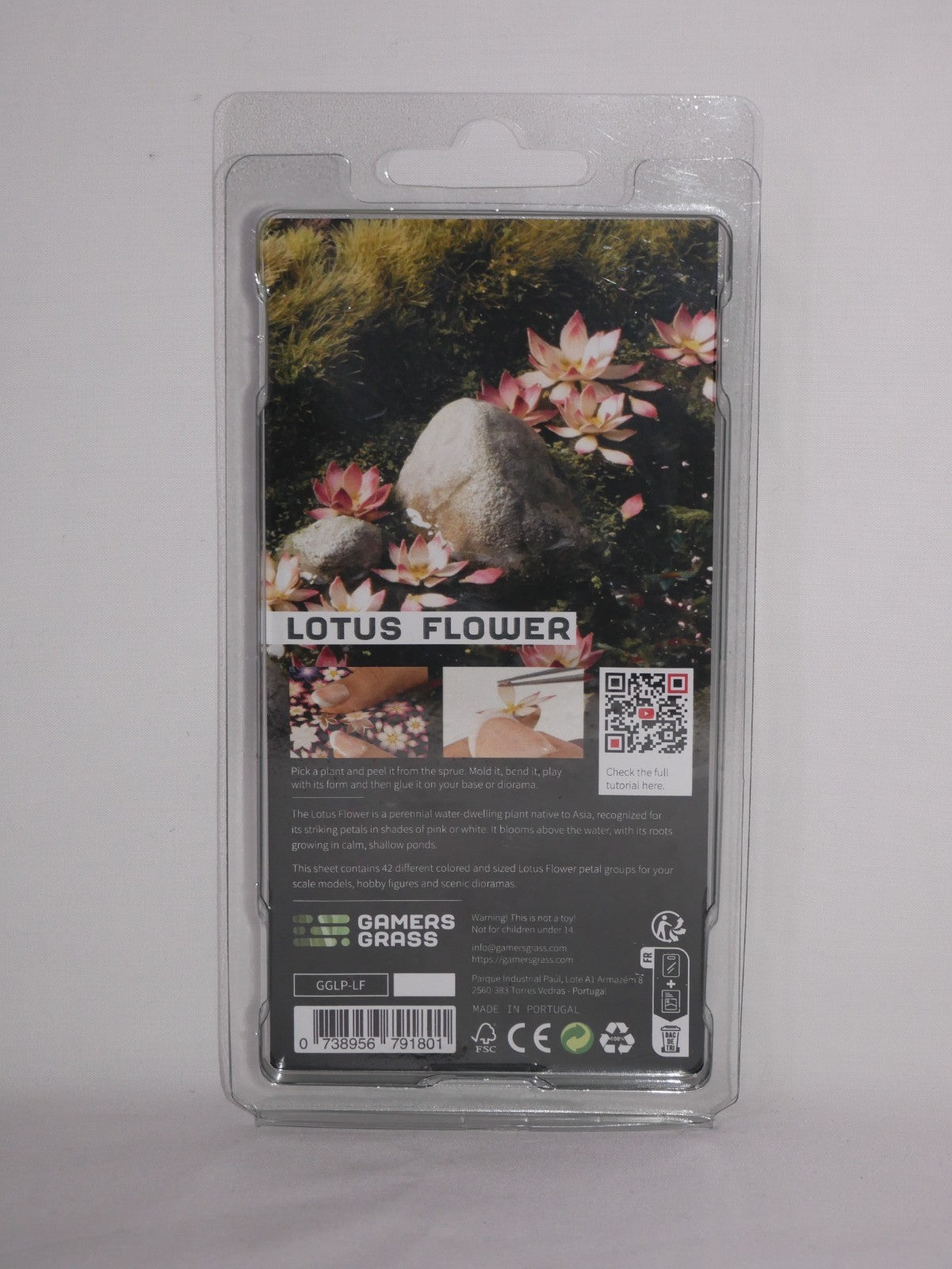 Gamers Grass Full Color Laser Cut Plants Lotus Flower (42) Per Pack - GGLP-LF