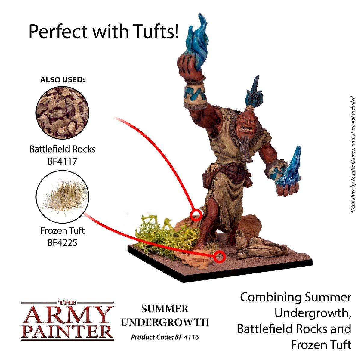 The Army Painter Battlefield Summer Undergrowth For Mini Bases 150ml Tub BF4116