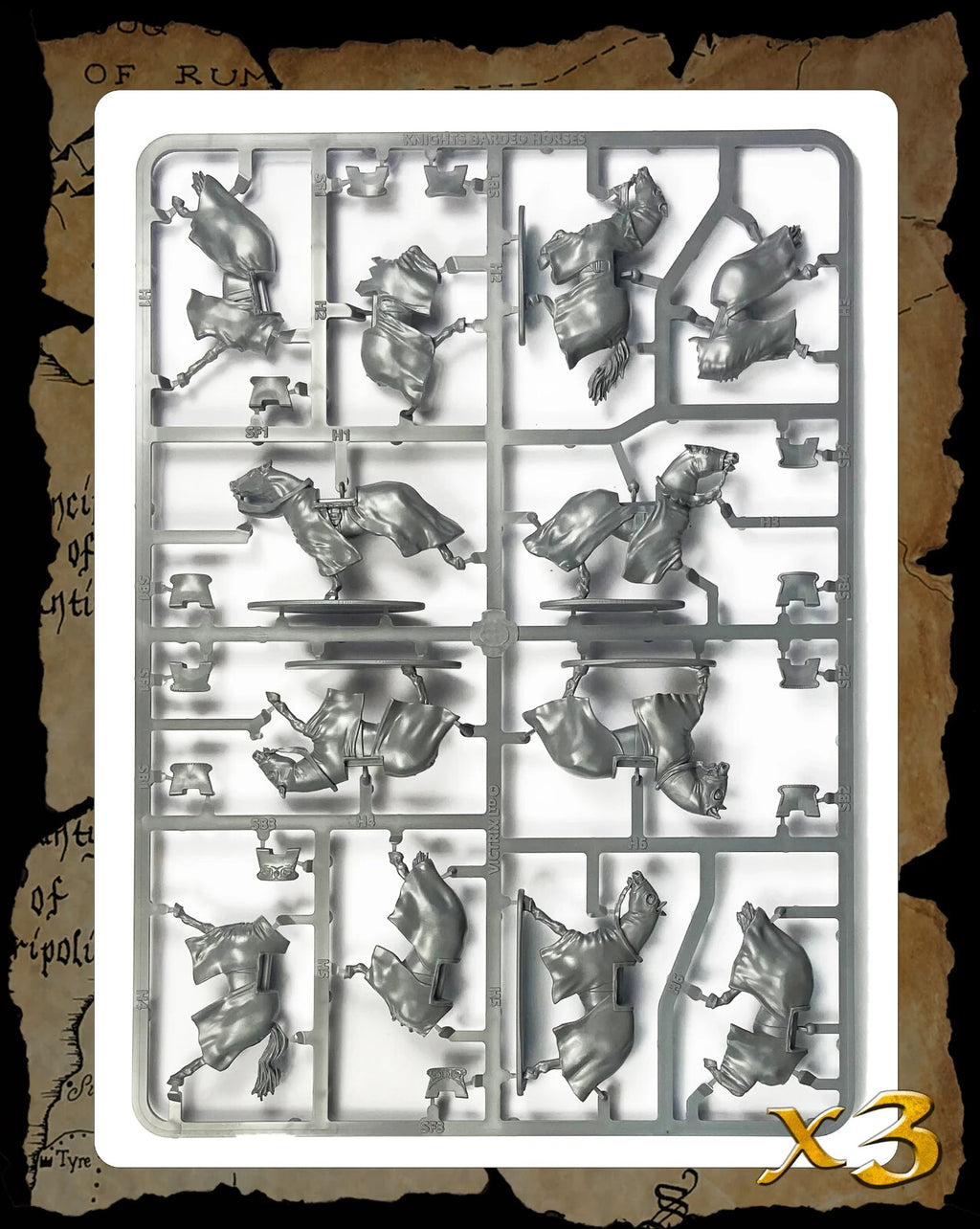 Victrix 28mm Hard Plastic Medieval Knights Late 12th To Mid 13th Century VXM001