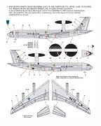 Academy Model Kits 1:144 USAF Boeing E-3G Sentry "AEW&C" Skill Level 4 - 12629