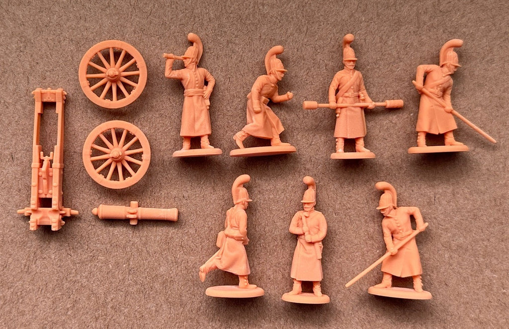 Hat Industrie 1:72 Scale 1805 Napoleonic Russian Horse Artillery With 6 pdr - 8358