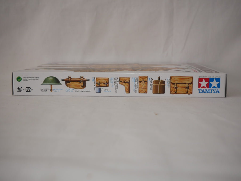 Tamiya Military Miniatures 1:35 Scale WWII British Infantry On Patrol - 35223