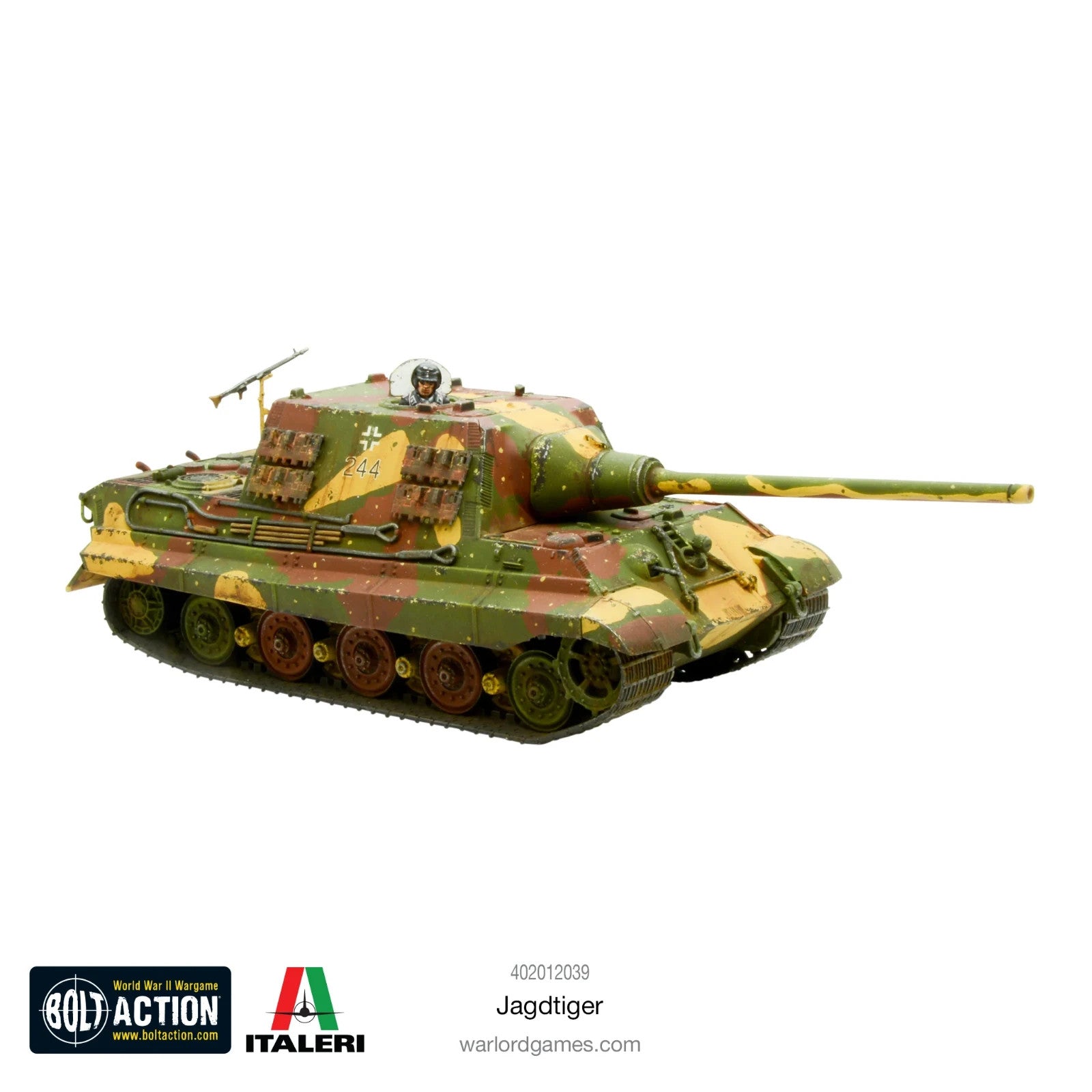 Warlord Games Bolt Action 1:56 Scale German Jagdtiger Tank Destroyer - 402012039