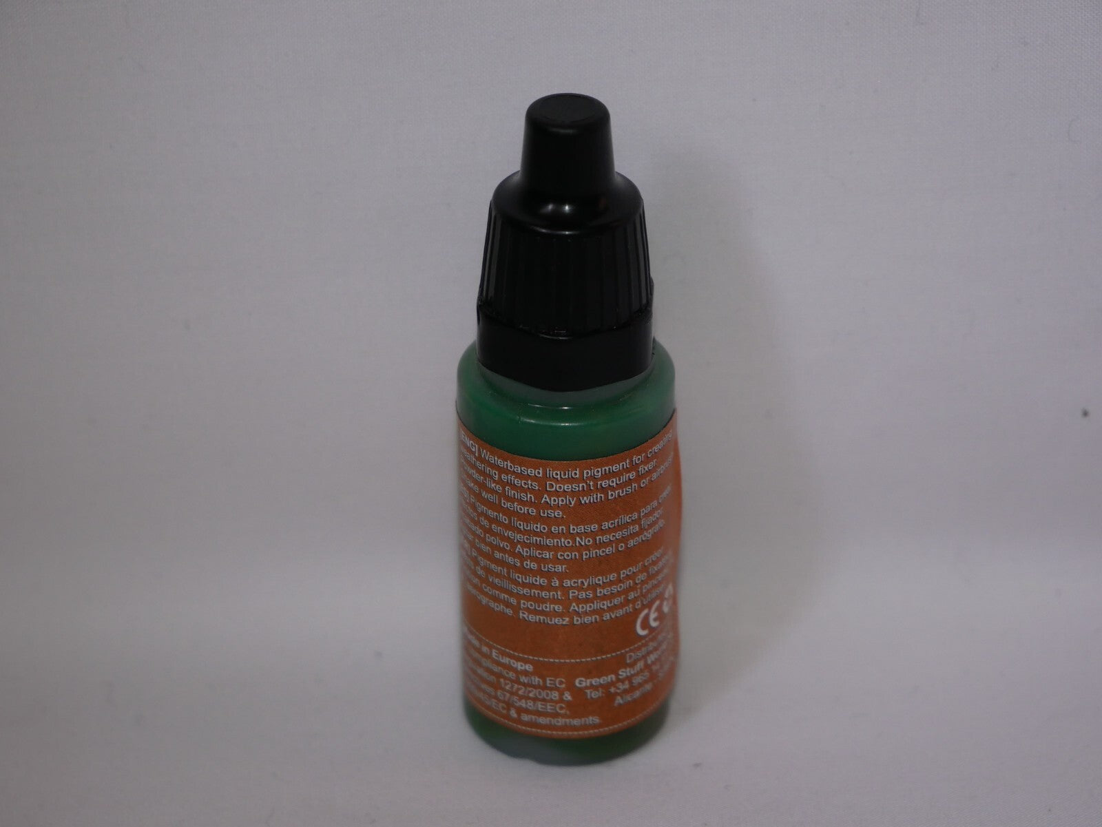 Green Stuff World Liquid Dust Pigments Paint Range Dark Green Dust 17ml - 2302