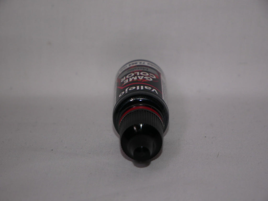 Vallejo Game Color Acrylic Metallics Dark Gunmetal 18ml Dropper Bottle - 72.054