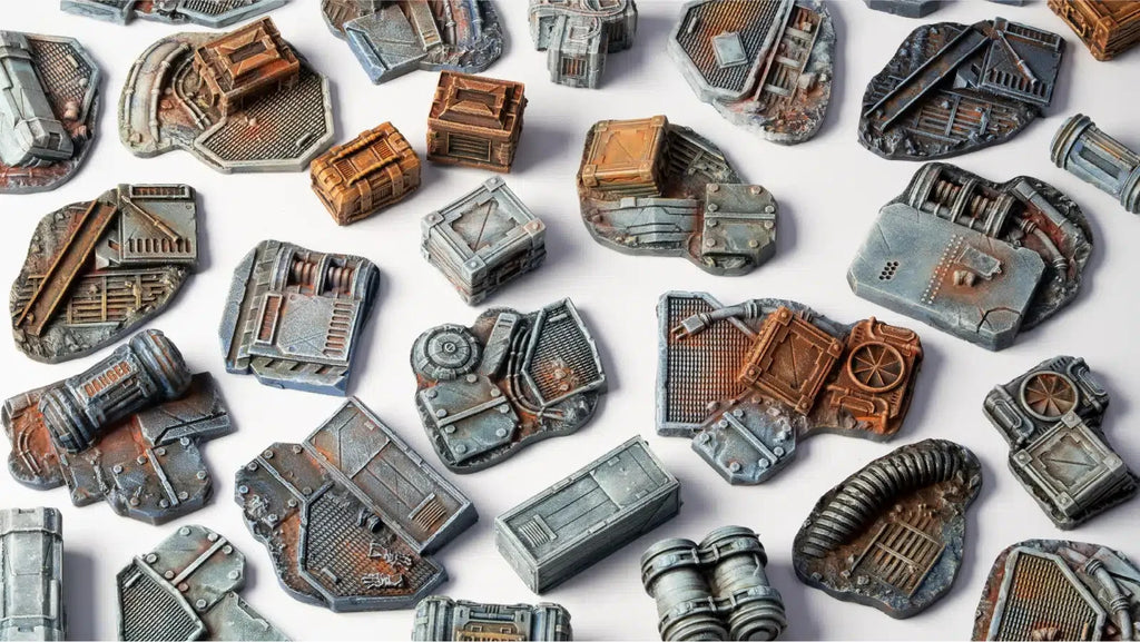 Gamers Grass Basing Bits Spaceship Corridor For Wargaming Mini Bases - GGBB-SCO