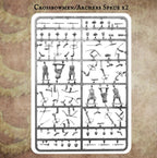 Victrix 28mm Scale Hard Plastic Medieval Warband (42) Miniatures Set - VXWB005