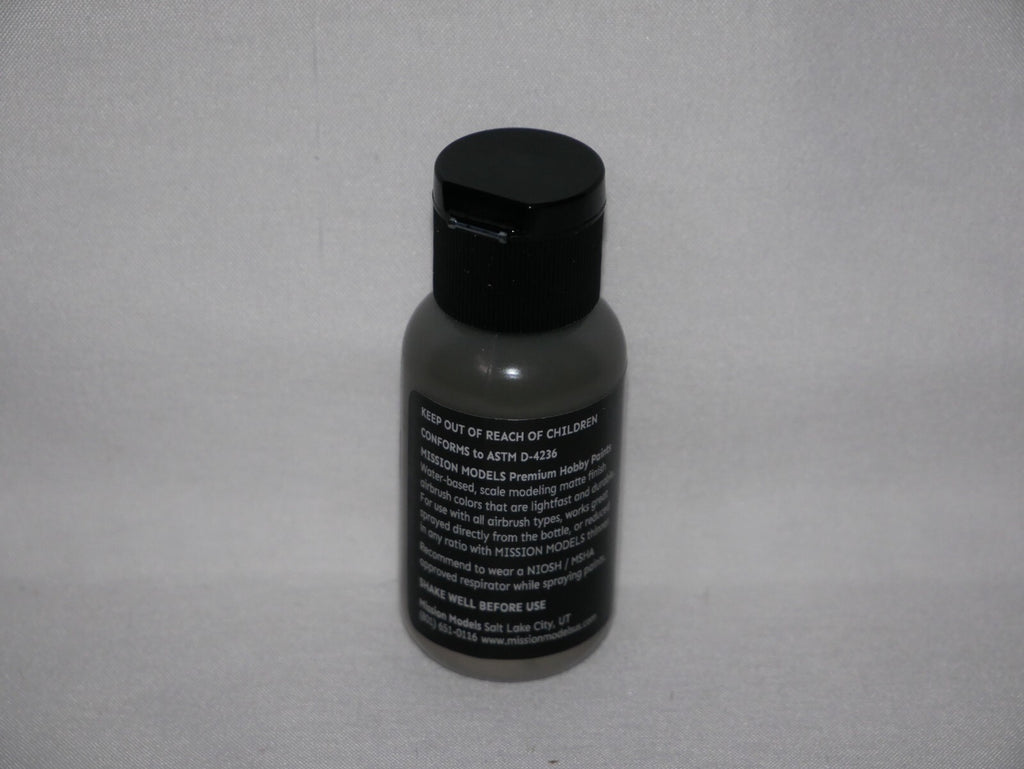 Mission Models Premium Hobby Paints Tire Black 1 30ml / 1 fl oz Bottle MMP - 040