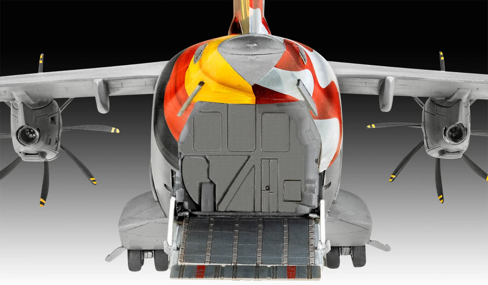 Revell 1:144 Scale Air Defender Set Airbus A400M & Tornado Skill Level 4 - 03789