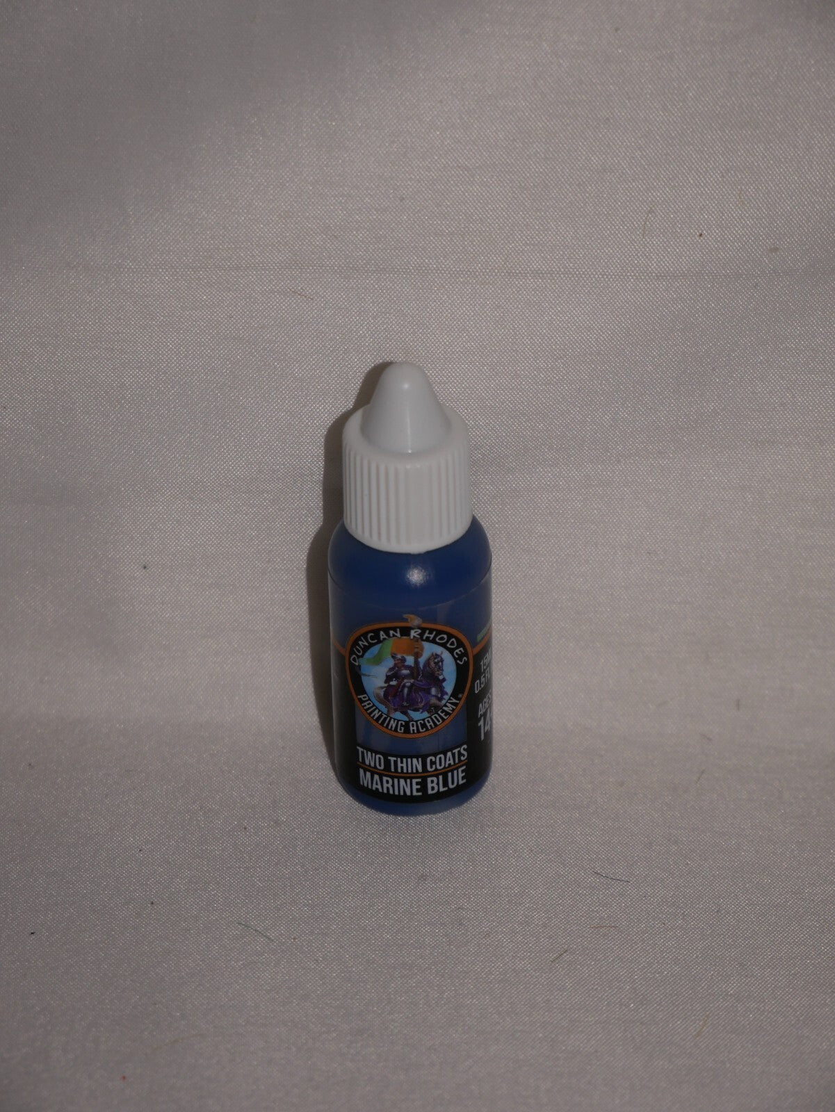 Duncan Rhodes Painting Academy 'Two Thin Coats' Marine Blue 15ml Dropper - 10007