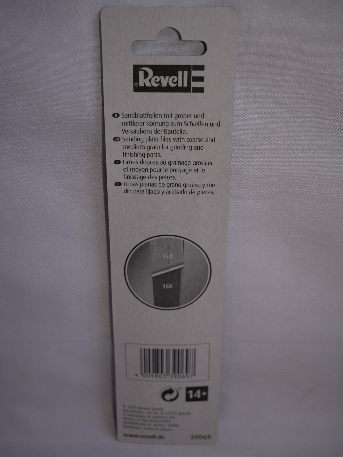 Revell Double Sided Modeling Sanding Sticks 120/150 Grit (5 Pack) 39069
