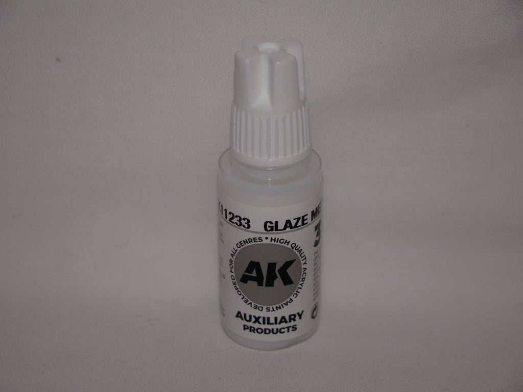 AK Interactive Auxiliary Products Range Glaze Medium 17ml Dropper Bottle AK11233