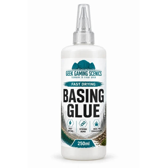 Geek Gaming Scenics Fast Drying Model Basing Glue 250ml Bottle - GGS-BASINGGLUE250