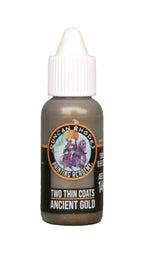 Duncan Rhodes Painting Academy 'Two Thin Coats' Ancient Gold 15ml Bottle - 10169