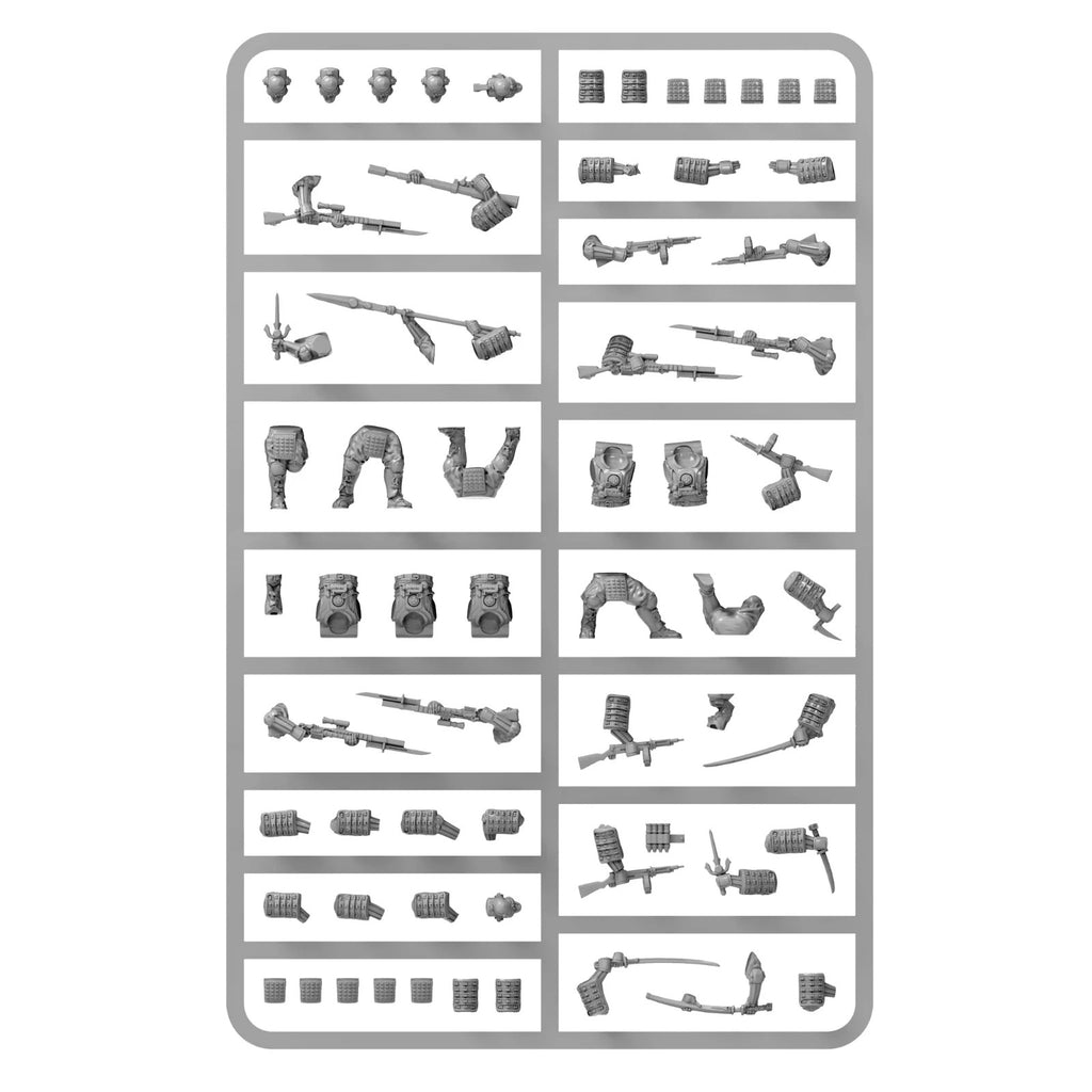 Warlord Games Konflikt 47 1:56 Scale Ghost Infiltration Platoon - 452011208