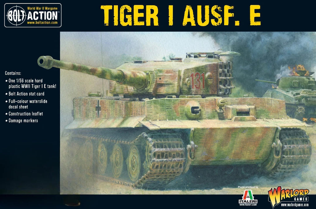 Warlord Games Bolt Action 1:56 Scale German Tiger I Ausf. E Heavy Tank 402012015