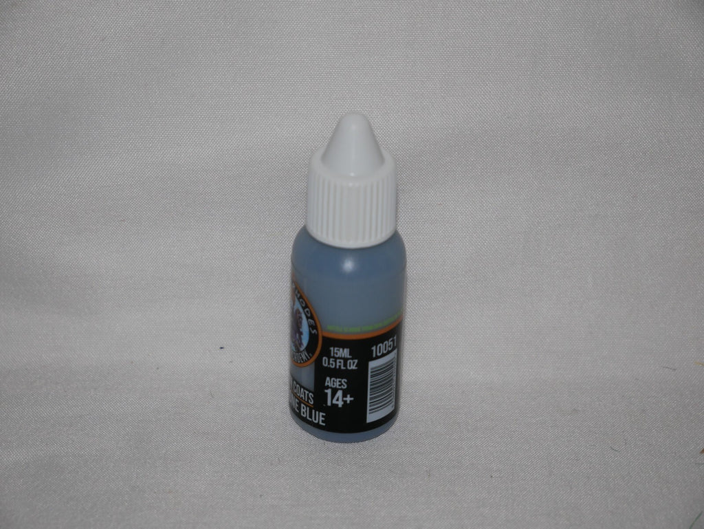 Duncan Rhodes Painting Academy Two Thin Coats Gravestone Blue 15ml Bottle 10051