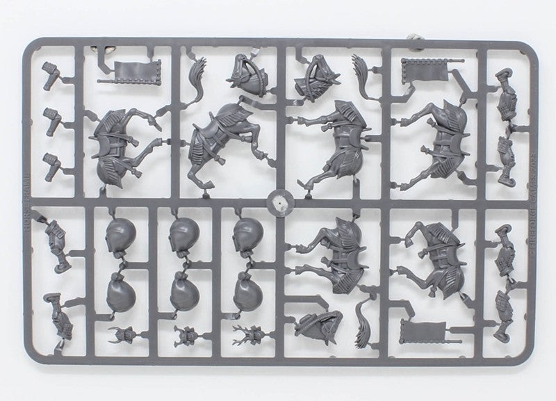 Fireforge Games Samurai Wars 28mm Scale Hard Plastic Mounted Monks - BS-SWMO02