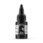 Monument Hobbies Pro Acryl Paint Range Coal Black 22ml Twist Top Bottle MPA-002
