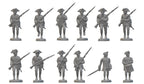 Hat Industrie 1:72 American War Of Independence Hessian Musketeers Charging - 8348