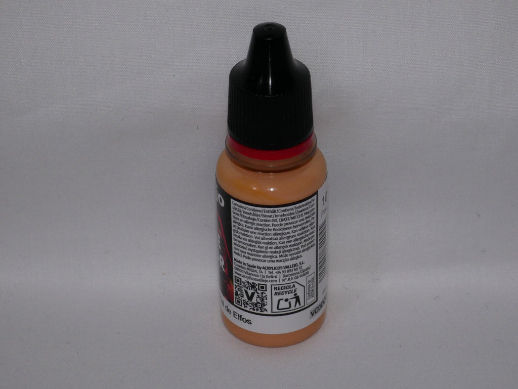 Vallejo Game Color Acrylic Elf Skin Tone 18ml/0.6 fl oz Dropper Bottle - 72.004