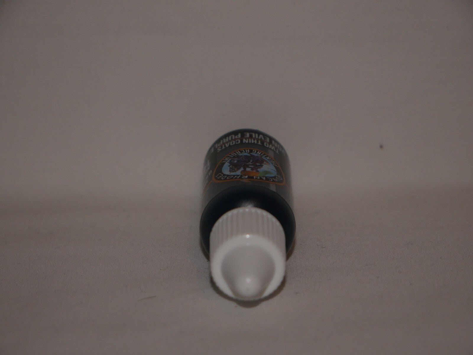 Duncan Rhodes Painting Academy Two Thin Coats Von Evile Purple 15ml Bottle 10148