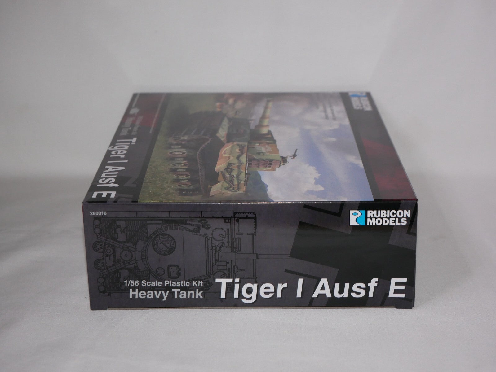 Rubicon Models 1:56 (28mm) Scale WWII German Tiger I Ausf E Heavy Tank - 280016