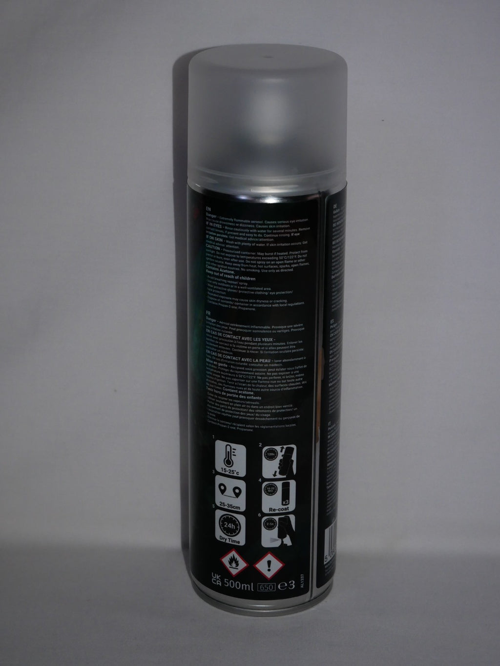 The Colour Forge Trench Brown Matt Finish Model Primer 500ml Aerosol Spray Can