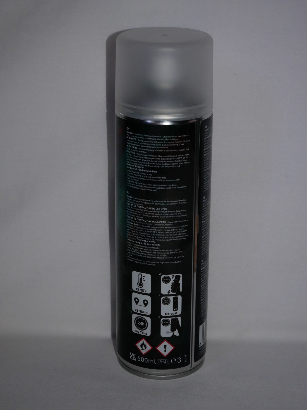 The Colour Forge Trench Brown Matt Finish Model Primer 500ml Aerosol Spray Can