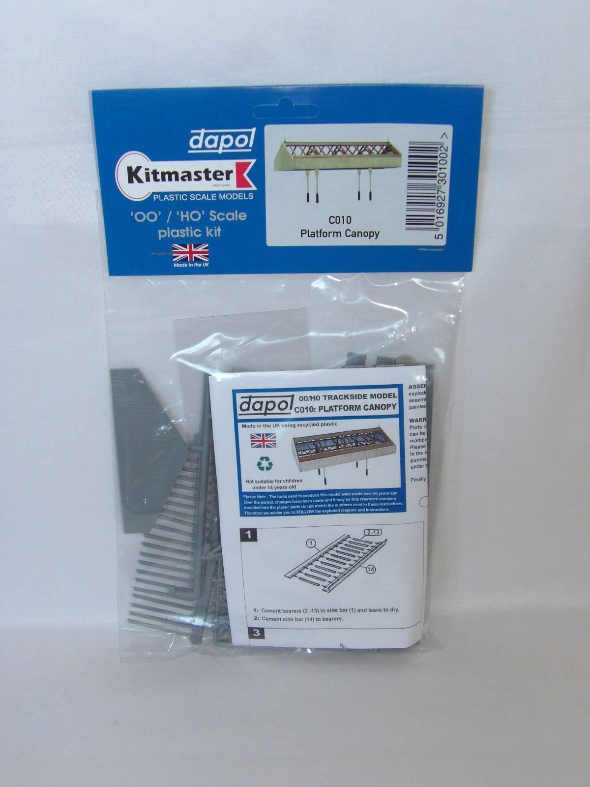 Dapol Kitmaster "OO/HO" Railway Platform Canopy C010