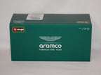 Burago 1:43 Aston Martin Cognizant Aramco F1 Team AMR23 No.18 Stroll #18-38091S