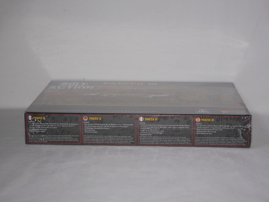 Warlord Games Bolt Action 1:56 Scale WW2 German Panzer III Medium Tank 402012004